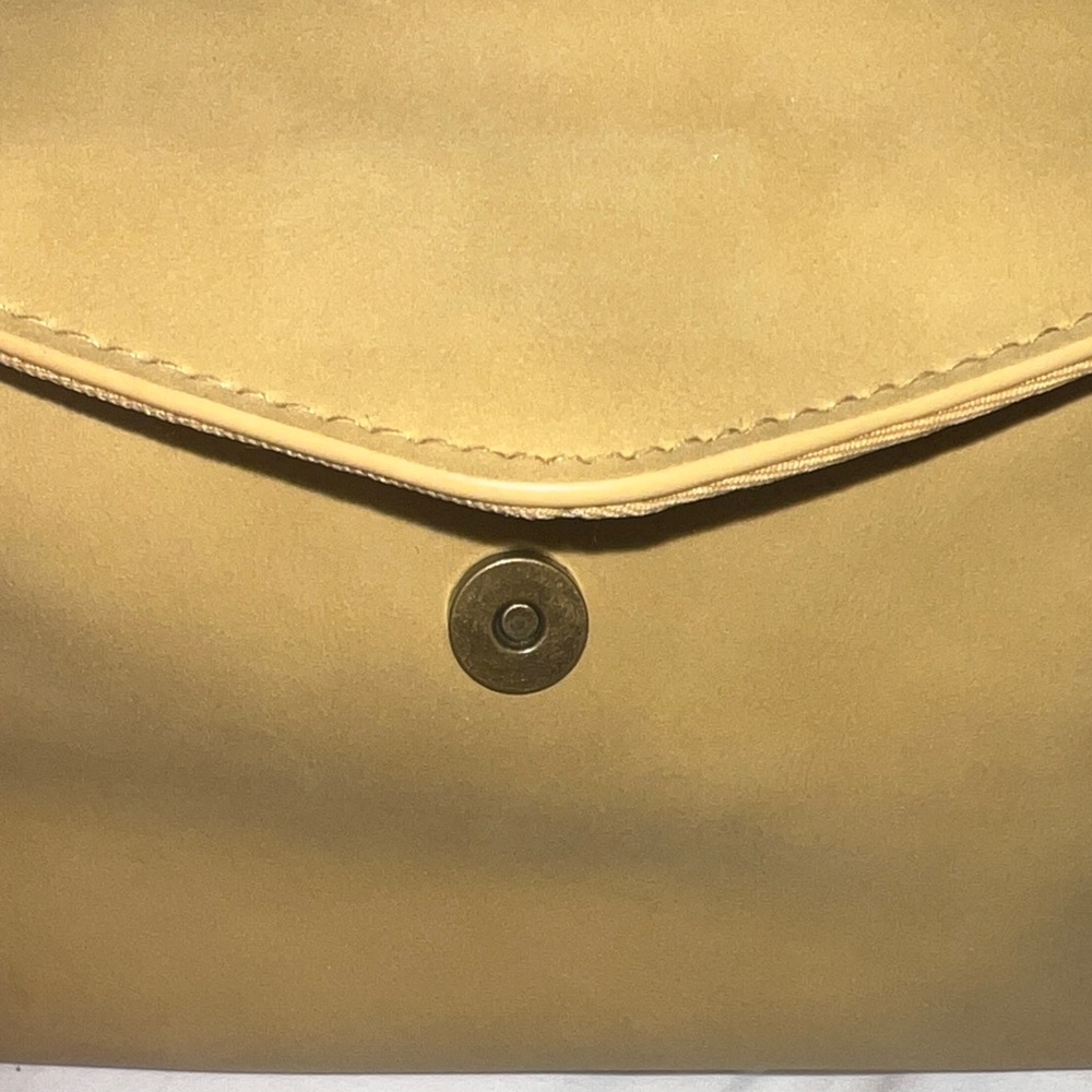 Yellow Suede Bag - Picture 7 of 15